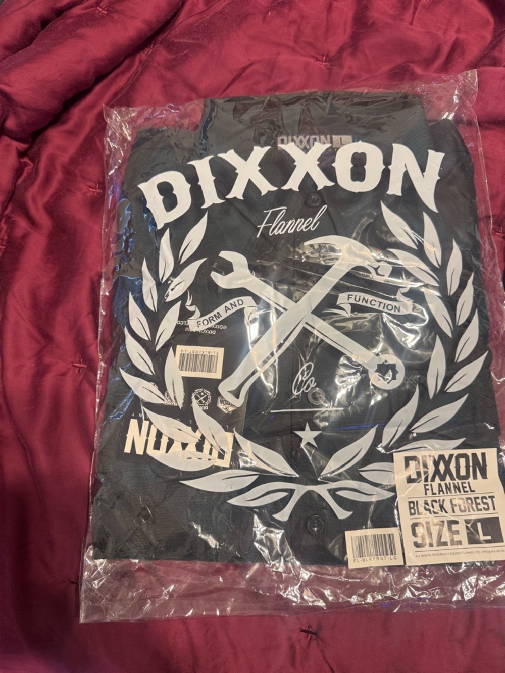 Men’s  Dixxon  flannel Black Forest